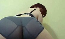 Yoga Pants Tease to Twerking Dildo Suck Ride