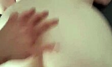 Thick german bbw teen POV hard doggystyle fucked and cum covered twice