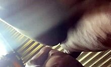 big ass ebony kingtaiza bounces chubby cheeks on bbc creampie