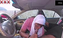 hey uber driver this horny schoolgirl's begging for your big cock doggystyle in the car outdoors