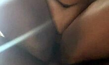 big ass ebony kingtaiza bounces chubby cheeks on bbc creampie