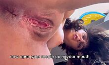 Squirting Facesit Flows into Reverse Anal Cum Swallow