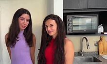 Neighbors suck huge cock for facial cumwalk