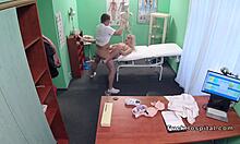 whoa doctor spies blonde nurse fucks her pov cums on tight asshole 😏🔥