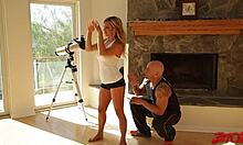 Horny MILF Cameron Dee Rides Rough in Group Banging Session!