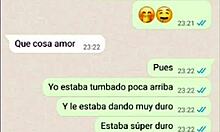 Mi novia prueba la leche y me dice que le encanta en web chat caliente