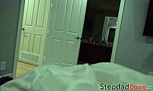Tattooed teen Jezebeth rides big fat cock cowgirl POV.