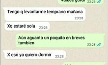 Mi novia prueba la leche y me dice que le encanta en web chat caliente