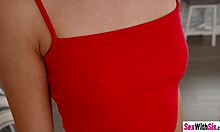 stepbro's massive dick wrecks stepsis petite pussy ruining their christmas tight squeeze