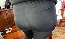 Teasing petite slut warms up before juicy ass punishment!