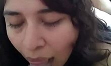AURORA ESTELAR SUCKS HUNTER 666 DEEP then gulps hot milk for breakfast