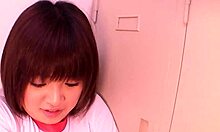 Curvy Japanese virgin teen seduced to suck classmate after sports 🏃‍♀️💋🍆