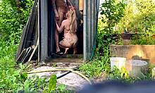 i fucked preggo milf in shower she cummed so hard omg