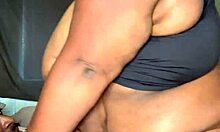 EBONY BBW PREGNANT GF SUCKS MONSTER COCK THEN RIDES IT WILD!