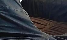 Woke Up Horny Jerking Massive Cock Moaning to Bedroom Orgasm Explosion Today!