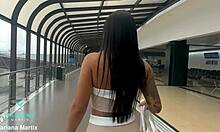 Mariana Martix Rims Big Cock Trailer With Outdoor Squirt On First Trip Ride