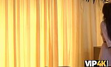 BABE RIDES OLD MAN'S COCK refusing no to her horny cowgirl demands!