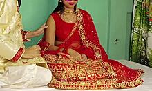 newlywed indian village bride enjoys first night creampie in wet pussy at ranch