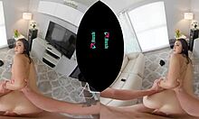 brooklyn gray catches boyfriend watching porn so she fucks him pov doggystyle creampie