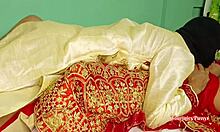 newlywed indian village bride enjoys first night creampie in wet pussy at ranch