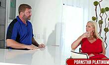 busty alura jenson massages colby jansen cock deep with her fat ass and tits