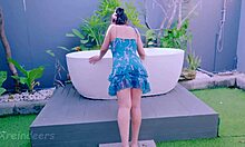 vacation relaxation turns into asian girl fuck and face cumshot - xreindeers