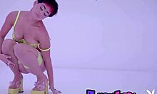 Nude Latina Teen Mia Valentine Strips Stockings Rips Clothes Reveals Natural Tits And Pussy