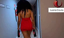 horny ebony cousin licks black pussy craving girl on girl cunilingus