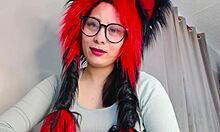 hungarian stepsister's foot fetish masturbation in exotic tongue tease