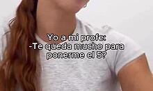 Spanish Teen Gives Teacher Explosive Handjob In Classroom.