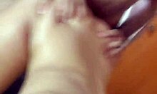 latina student bent over taking black cock doggystyle deep