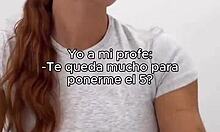 Spanish Teen Gives Teacher Explosive Handjob In Classroom.