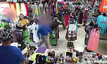 megan the thieving maid caught by officer stepbrother at shop