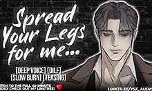 fuck yes the dilf pounds the babysitter hard with deep male moans!