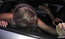German teen, ready for risky cheating car fuck on first date no condom deepthroat sloppy in Berlin?