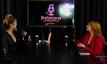 Naughty Redhead Jhocy Sheer Flaunts Oral Skills and Sucked Tits in Lingerie