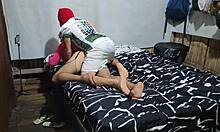 curly stepdaughter's big vagina licked then fucked hard like nympho whore homemade