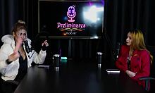 Naughty Redhead Jhocy Sheer Flaunts Oral Skills and Sucked Tits in Lingerie