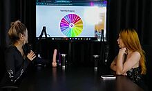 Naughty Redhead Jhocy Sheer Flaunts Oral Skills and Sucked Tits in Lingerie