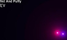 wet shaved teen pussy throbs in ecstasy from massive black dildo pounding