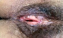 Witness my swollen hairy pussy dripping after hours of intense fucking and massive cumshots