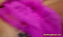 Cute 18+ teen dives into first bukkake orgy gangbang. Facials drench her cute face in cum.