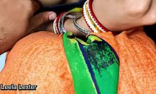 Indian bhabhi begs naughty neighbor! Suck her tits fuck shaved pussy cumshot deepthroat!