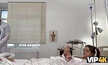 Teen blogger seduces doctor patient in hospital uniform all holes filled