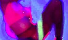 School crush stripper surprises with lapdance turning into full club drilling session