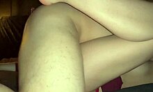 Hot Mexican Latina neighbor moans wildly fucked missionary with dildo amateur real