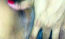 Hidden ebony dildo drilling fantasy deep in pussy pt 2