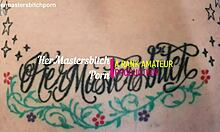 how's master's submissive tattooed bitch gonna deepthroat this load straight down her pierced throat? 