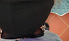 Blonde milf delivers pov blowjob then swallows hot cum