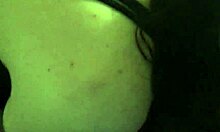 horny brunette slurps monster cock deepthroats and swallows cum load